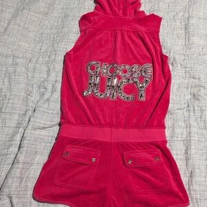 JUICY COUTURE CHOOSE JUICE ROMPER PLAYSUIT